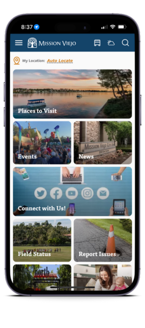 MV Life mobile app displayed on smart phone