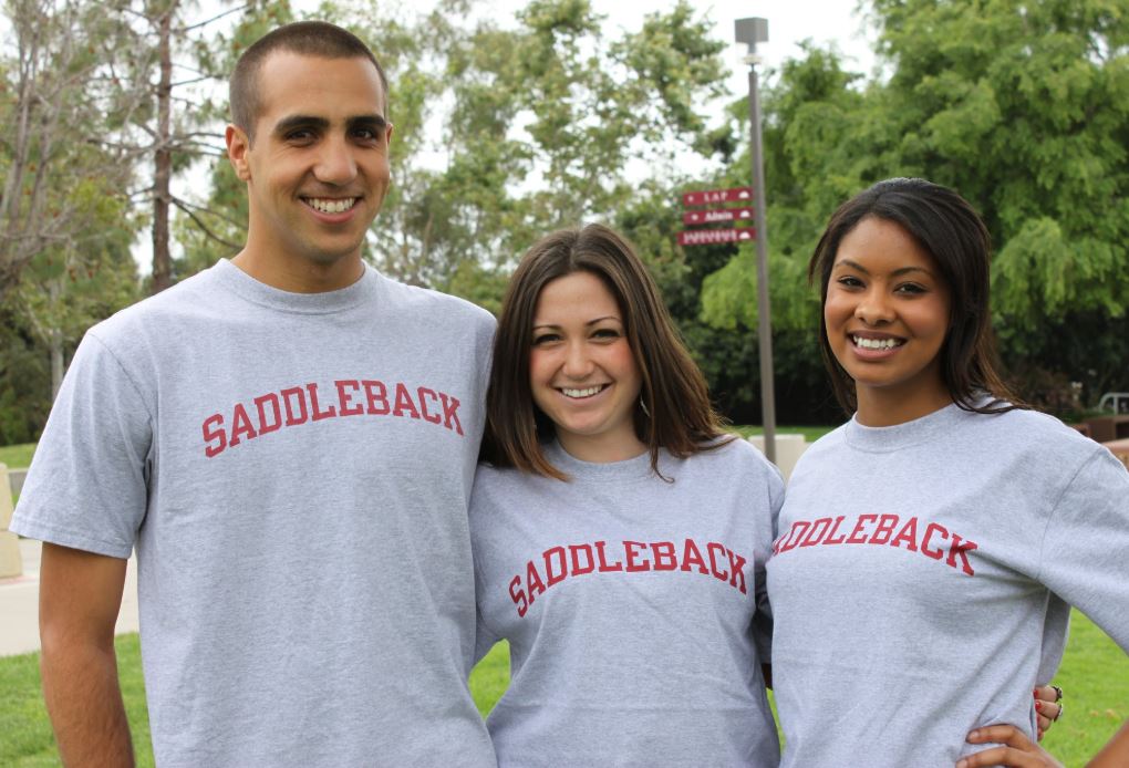 Saddleback College students