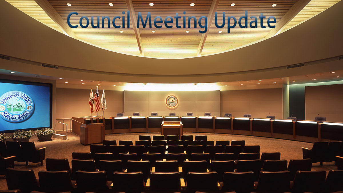 council meeting update