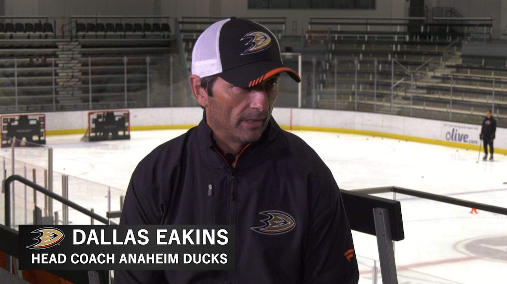 Anaheim Ducks Head Coach Dallas Eakins