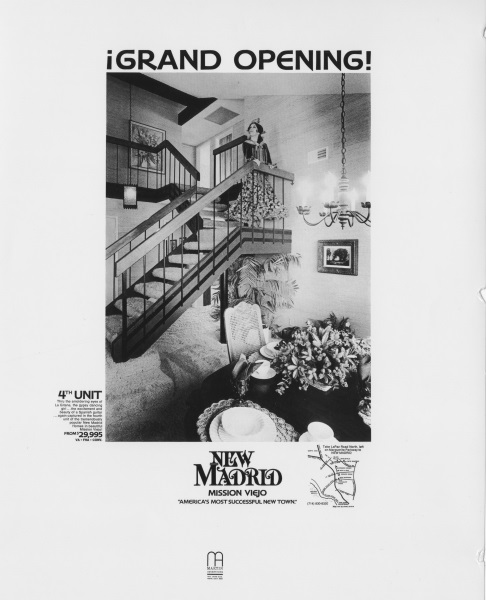 Newspaper ad "Grand Opening! New Madrid"