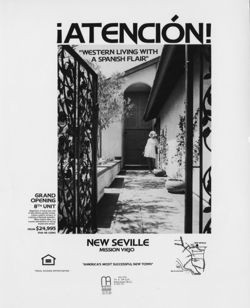 Newspaper ad "Atencion!"