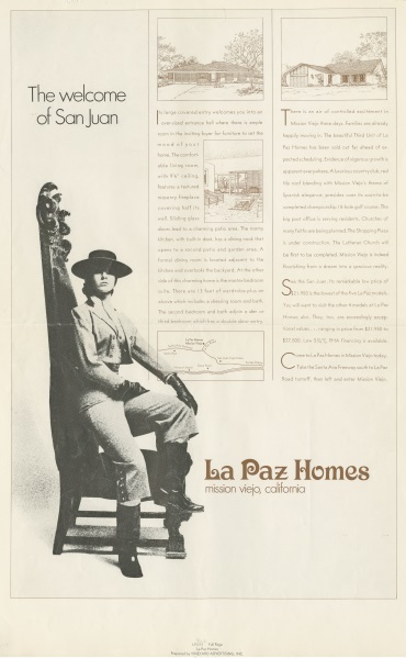 Newspaper Ad "The welcome of San Juan"