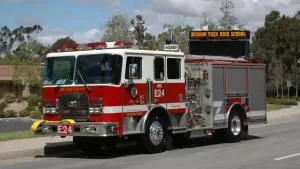 Firefighter truck 