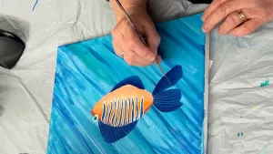 painting of fish
