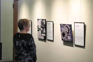 Poetry & Art gallery reception viewing