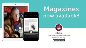 Libby app for reading magazines