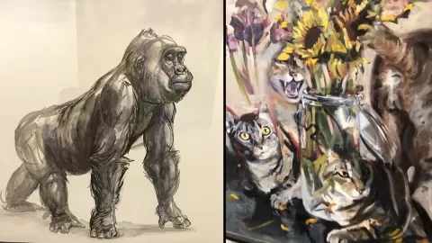 animal painting