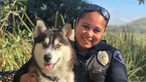 Animal Services Officer Gabby Galeano loves working with people and ...