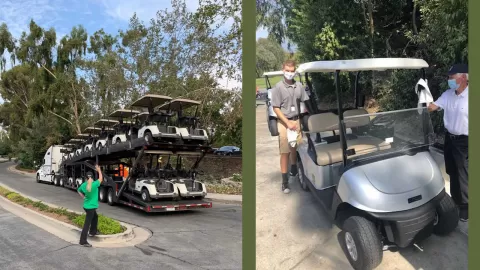 new golf carts