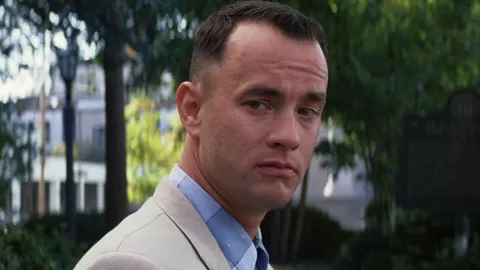 Tom Hanks in Forrest Gump movie