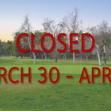 closed march 30 to april 1