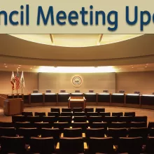 council meeting update