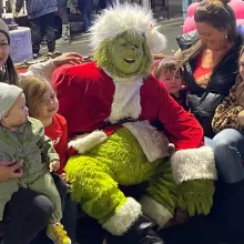 grinch with family