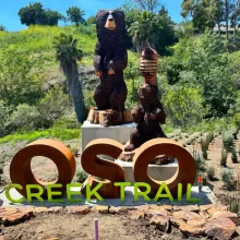 oso bears on trail