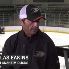 Anaheim Ducks Head Coach Dallas Eakins