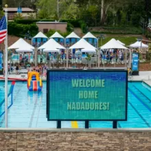 Marguerite Aquatics Center and Scoreboard