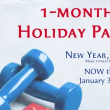 1-month holiday pass flyer