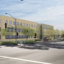 new Mission Hospital cancer center building design