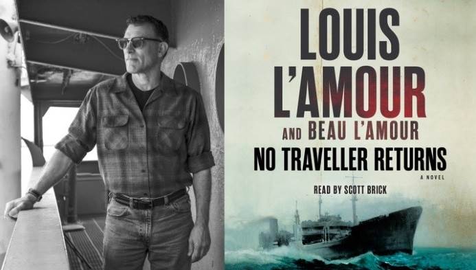 Louis L'Amour and book poster