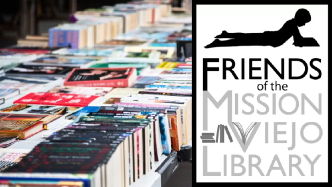 book sale with Friends logo