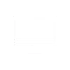Computer icon white